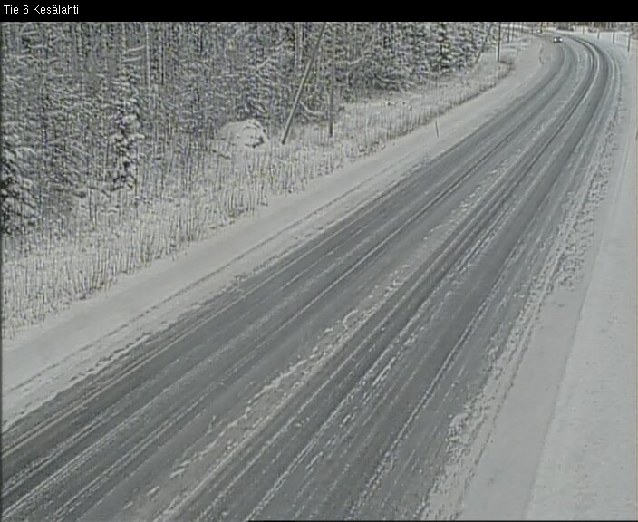 Weather Camera Image Road 6 Kitee, Kesälahti, Kitee, Pohjois-Karjala