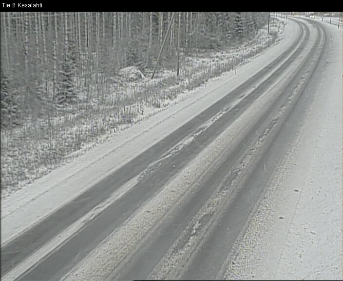 Kelikamerat Kuva Tie 6 Kitee, Kesälahti, Kitee, Pohjois-Karjala