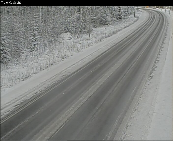 Kelikamerat Kuva Tie 6 Kitee, Kesälahti, Kitee, Pohjois-Karjala