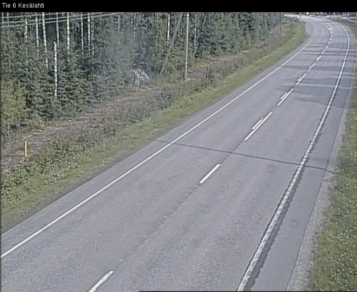 Kelikamerat Kuva Tie 6 Kitee, Kesälahti, Kitee, Pohjois-Karjala
