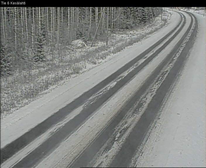 Kelikamerat Kuva Tie 6 Kitee, Kesälahti, Kitee, Pohjois-Karjala