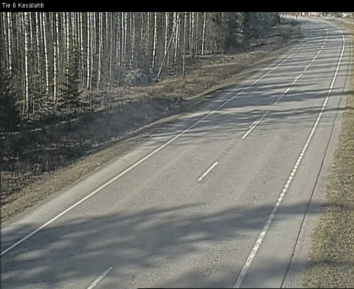 Kelikamerat Kuva Tie 6 Kitee, Kesälahti, Kitee, Pohjois-Karjala