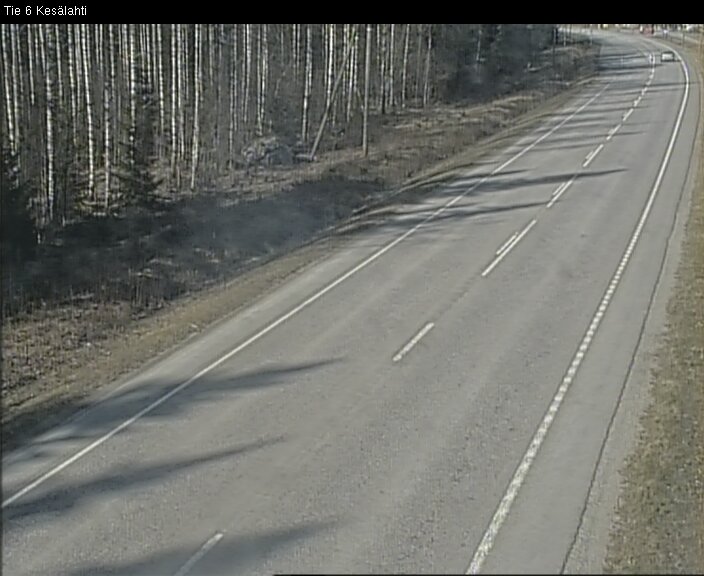Kelikamerat Kuva Tie 6 Kitee, Kesälahti, Kitee, Pohjois-Karjala