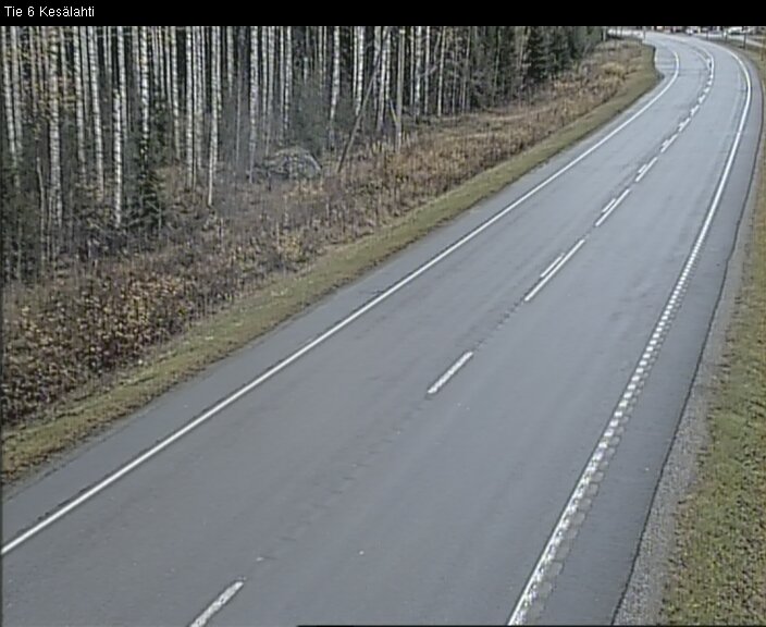 Kelikamerat Kuva Tie 6 Kitee, Kesälahti, Kitee, Pohjois-Karjala