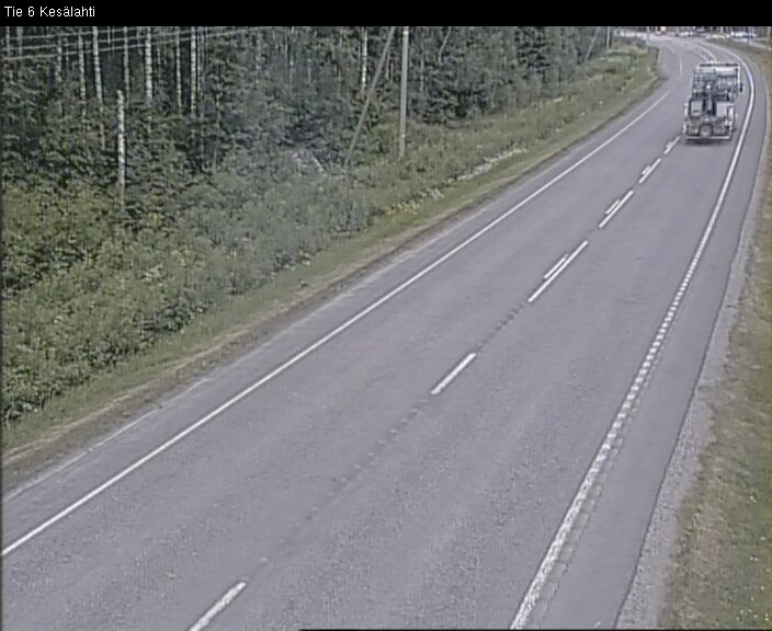 Kelikamerat Kuva Tie 6 Kitee, Kesälahti, Kitee, Pohjois-Karjala