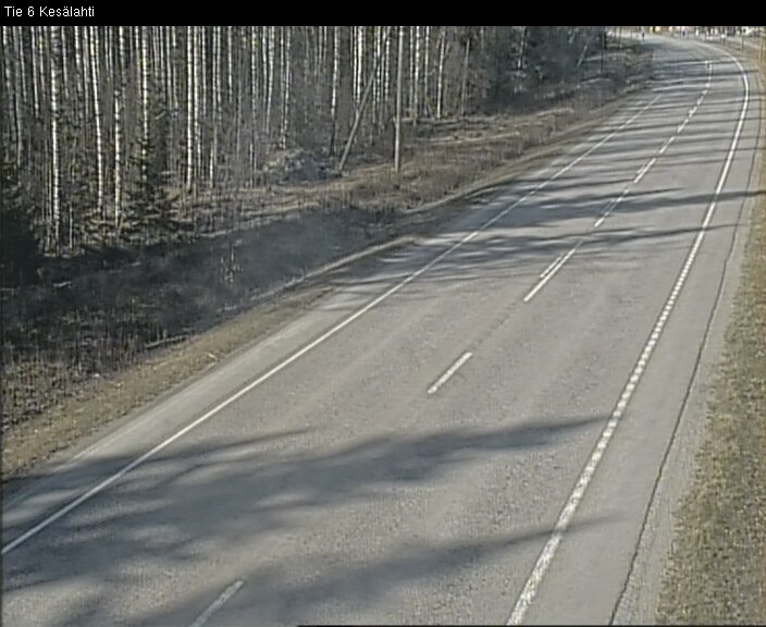 Kelikamerat Kuva Tie 6 Kitee, Kesälahti, Kitee, Pohjois-Karjala
