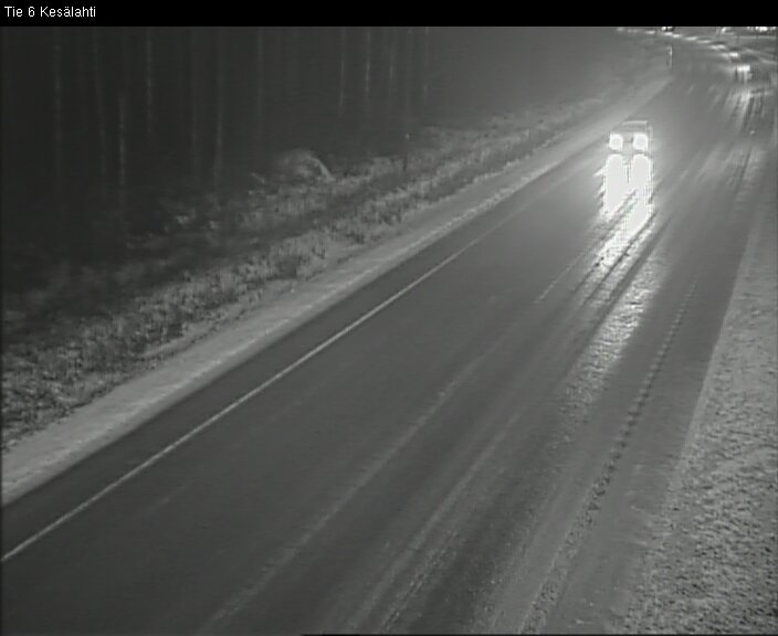 Weather Camera Image Road 6 Kitee, Kesälahti, Kitee, Pohjois-Karjala