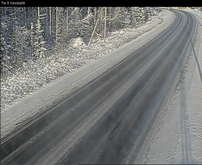 Kelikamerat Kuva Tie 6 Kitee, Kesälahti, Kitee, Pohjois-Karjala