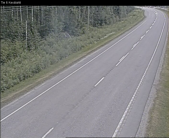 Kelikamerat Kuva Tie 6 Kitee, Kesälahti, Kitee, Pohjois-Karjala