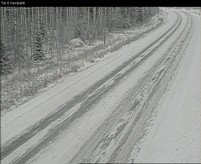 Kelikamerat Kuva Tie 6 Kitee, Kesälahti, Kitee, Pohjois-Karjala