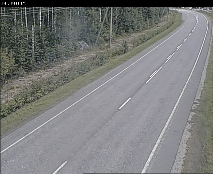 Kelikamerat Kuva Tie 6 Kitee, Kesälahti, Kitee, Pohjois-Karjala