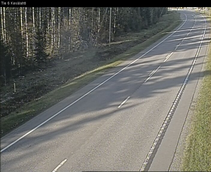 Kelikamerat Kuva Tie 6 Kitee, Kesälahti, Kitee, Pohjois-Karjala