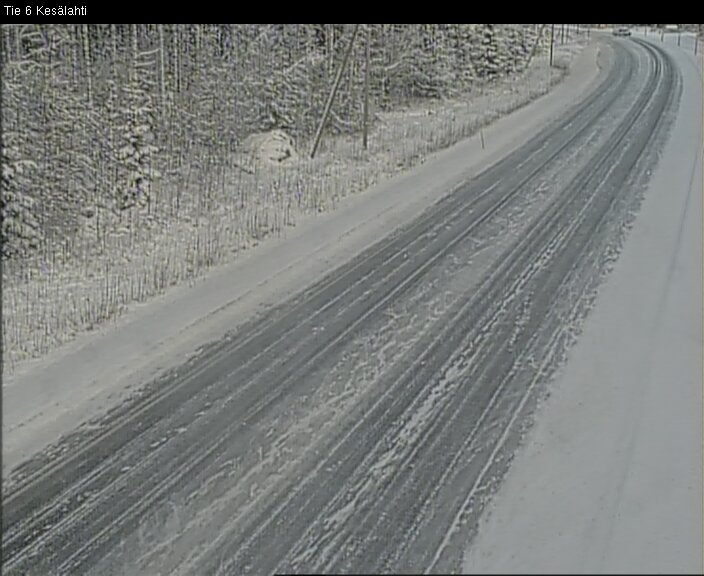 Weather Camera Image Road 6 Kitee, Kesälahti, Kitee, Pohjois-Karjala