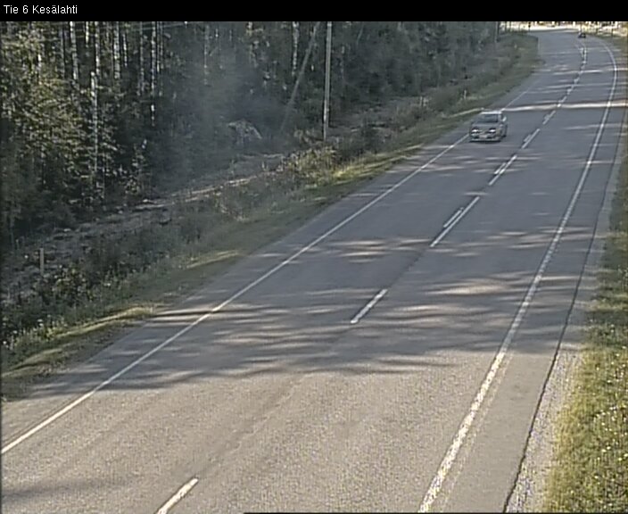 Kelikamerat Kuva Tie 6 Kitee, Kesälahti, Kitee, Pohjois-Karjala