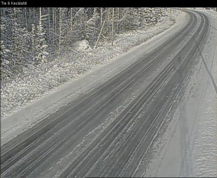 Weather Camera Image Road 6 Kitee, Kesälahti, Kitee, Pohjois-Karjala