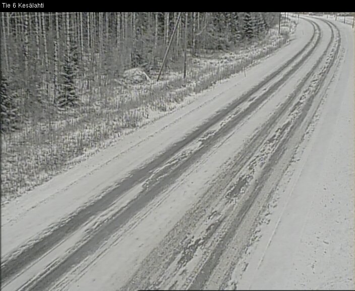 Kelikamerat Kuva Tie 6 Kitee, Kesälahti, Kitee, Pohjois-Karjala