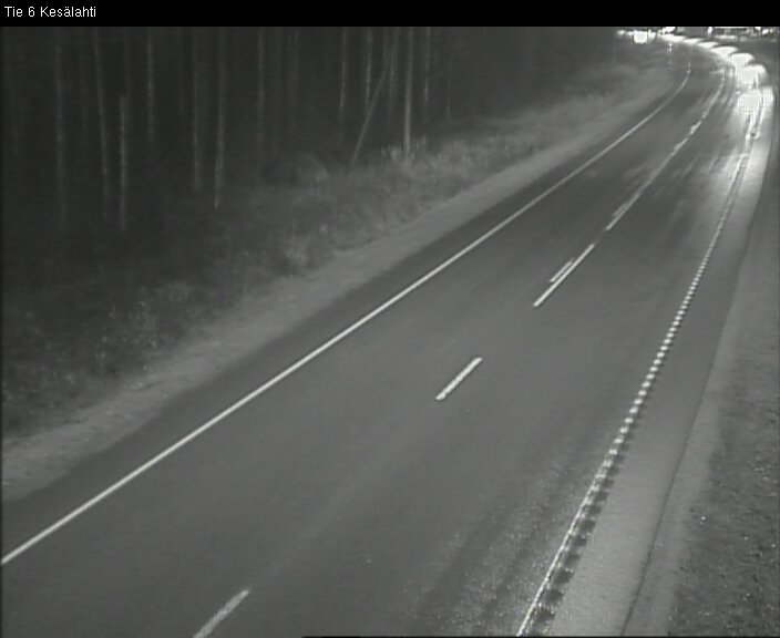 Kelikamerat Kuva Tie 6 Kitee, Kesälahti, Kitee, Pohjois-Karjala