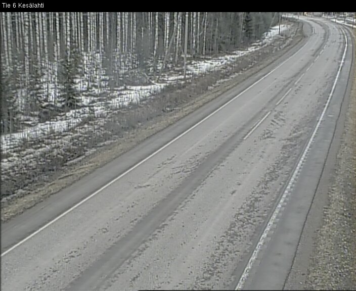 Kelikamerat Kuva Tie 6 Kitee, Kesälahti, Kitee, Pohjois-Karjala