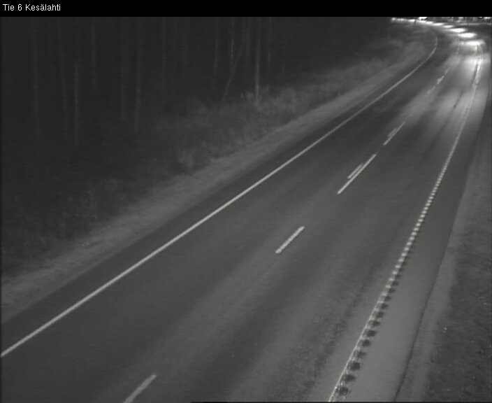 Kelikamerat Kuva Tie 6 Kitee, Kesälahti, Kitee, Pohjois-Karjala