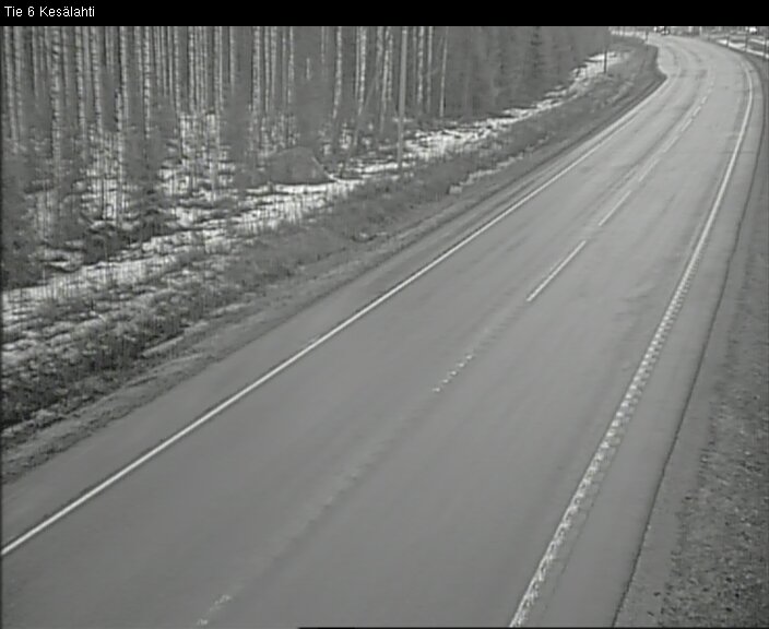 Kelikamerat Kuva Tie 6 Kitee, Kesälahti, Kitee, Pohjois-Karjala