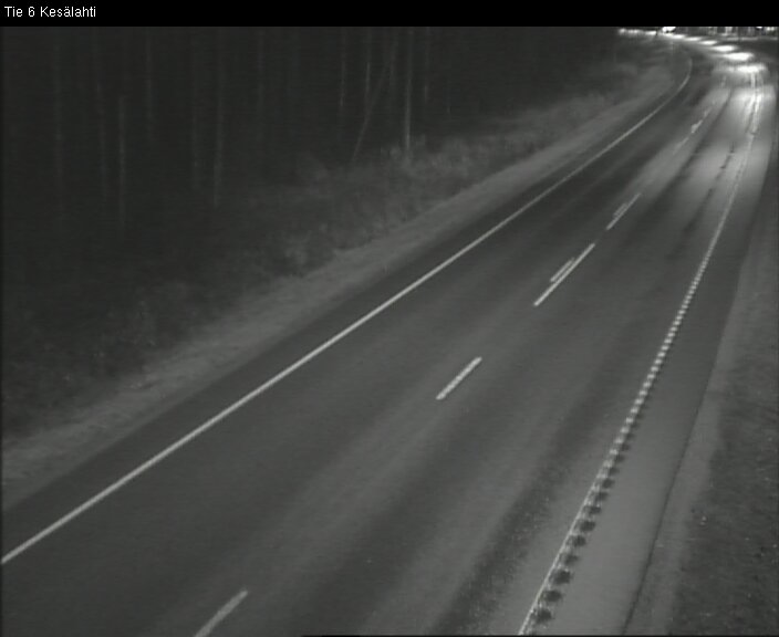 Kelikamerat Kuva Tie 6 Kitee, Kesälahti, Kitee, Pohjois-Karjala