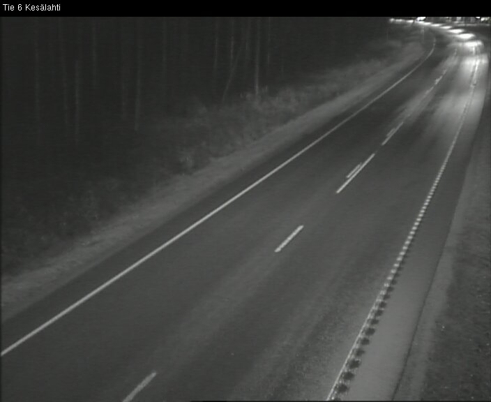 Kelikamerat Kuva Tie 6 Kitee, Kesälahti, Kitee, Pohjois-Karjala