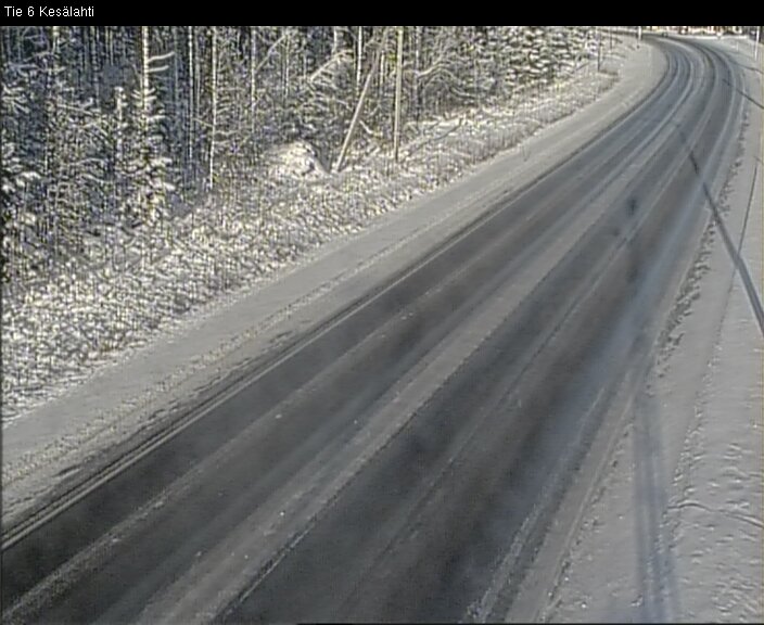 Kelikamerat Kuva Tie 6 Kitee, Kesälahti, Kitee, Pohjois-Karjala