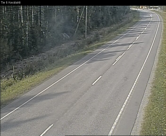 Kelikamerat Kuva Tie 6 Kitee, Kesälahti, Kitee, Pohjois-Karjala
