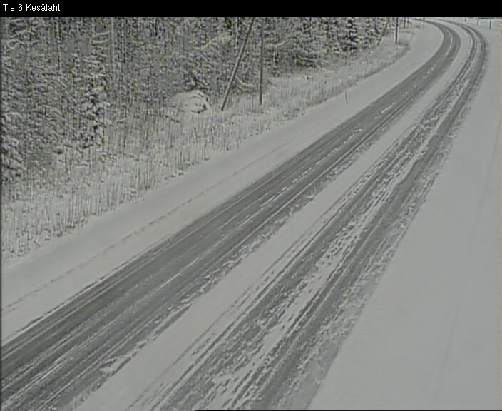 Kelikamerat Kuva Tie 6 Kitee, Kesälahti, Kitee, Pohjois-Karjala