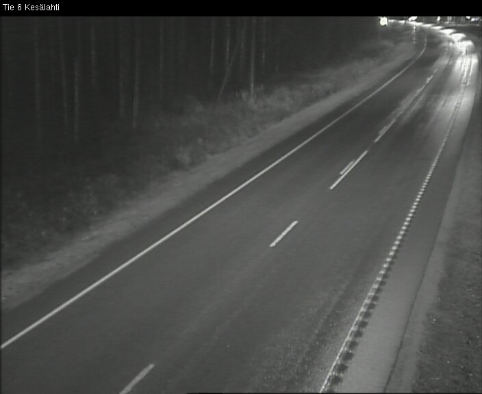 Kelikamerat Kuva Tie 6 Kitee, Kesälahti, Kitee, Pohjois-Karjala