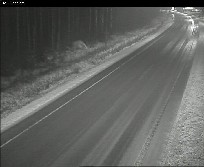 Weather Camera Image Road 6 Kitee, Kesälahti, Kitee, Pohjois-Karjala