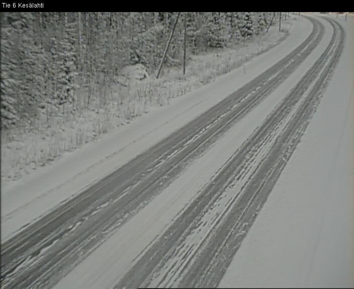 Kelikamerat Kuva Tie 6 Kitee, Kesälahti, Kitee, Pohjois-Karjala