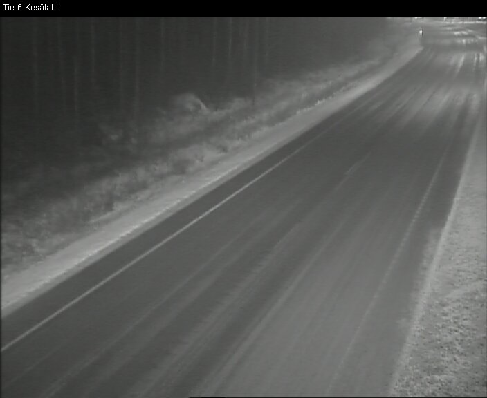 Weather Camera Image Väg 6 Kitee, Kesälax, Kitee, Pohjois-Karjala