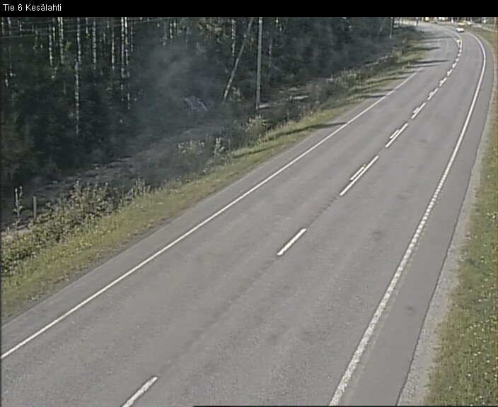 Kelikamerat Kuva Tie 6 Kitee, Kesälahti, Kitee, Pohjois-Karjala