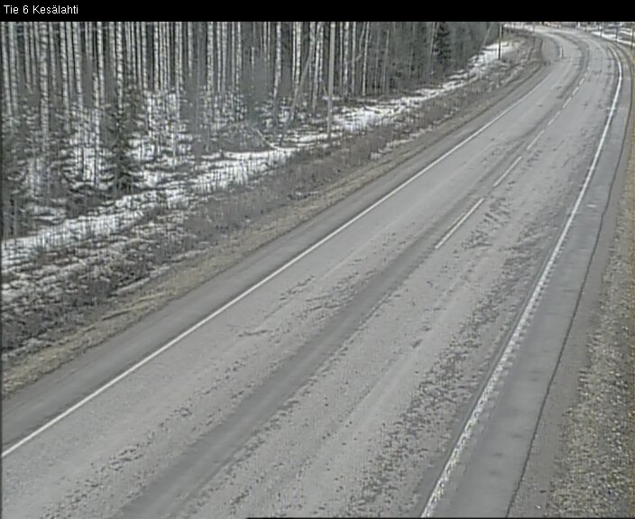 Kelikamerat Kuva Tie 6 Kitee, Kesälahti, Kitee, Pohjois-Karjala