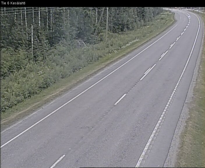 Kelikamerat Kuva Tie 6 Kitee, Kesälahti, Kitee, Pohjois-Karjala