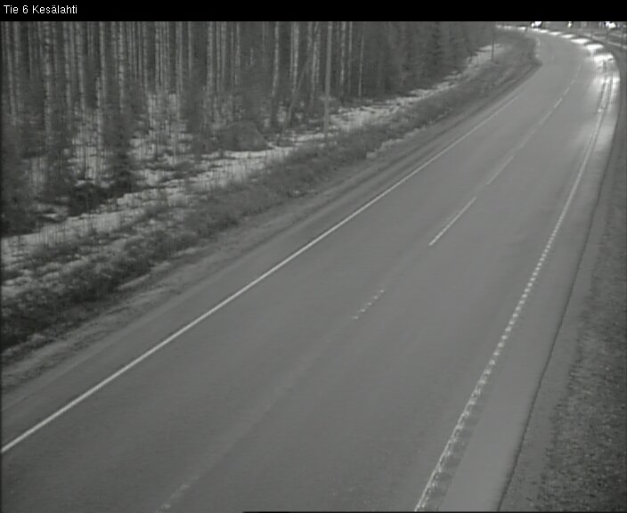 Kelikamerat Kuva Tie 6 Kitee, Kesälahti, Kitee, Pohjois-Karjala