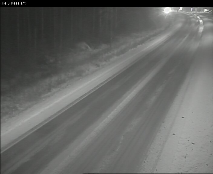 Weather Camera Image Väg 6 Kitee, Kesälax, Kitee, Pohjois-Karjala