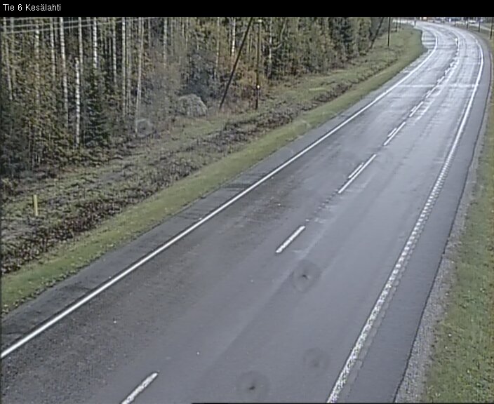 Weather Camera Image Road 6 Kitee, Kesälahti, Kitee, Pohjois-Karjala