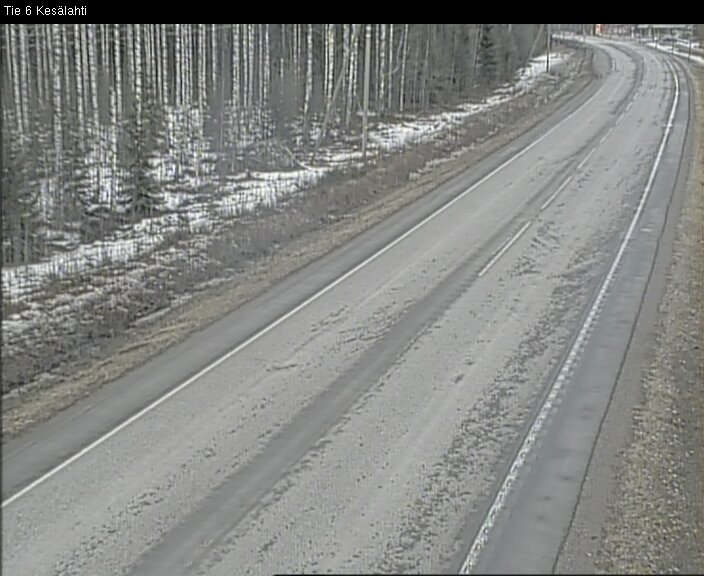 Kelikamerat Kuva Tie 6 Kitee, Kesälahti, Kitee, Pohjois-Karjala
