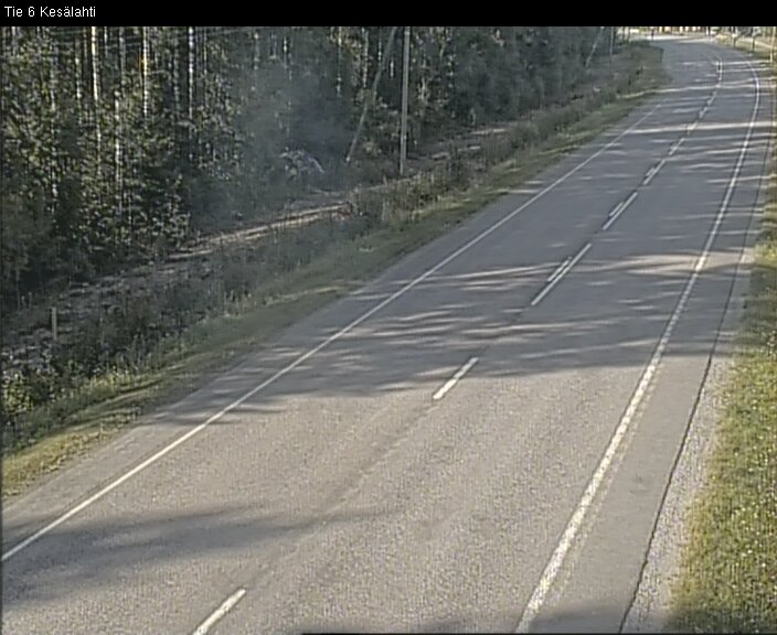 Kelikamerat Kuva Tie 6 Kitee, Kesälahti, Kitee, Pohjois-Karjala