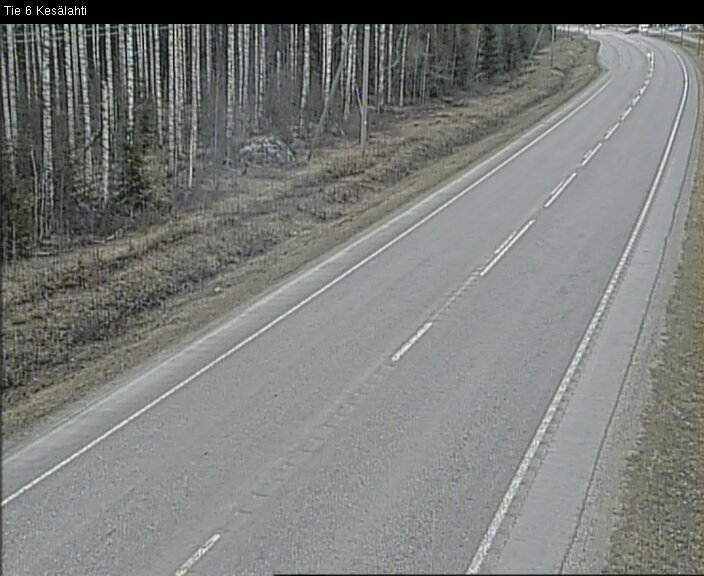 Kelikamerat Kuva Tie 6 Kitee, Kesälahti, Kitee, Pohjois-Karjala