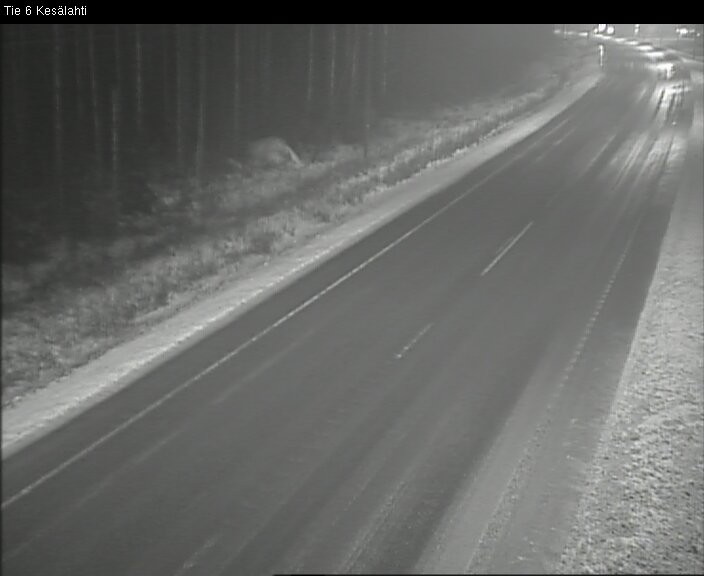 Weather Camera Image Road 6 Kitee, Kesälahti, Kitee, Pohjois-Karjala
