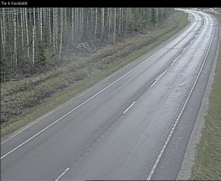 Weather Camera Image Road 6 Kitee, Kesälahti, Kitee, Pohjois-Karjala