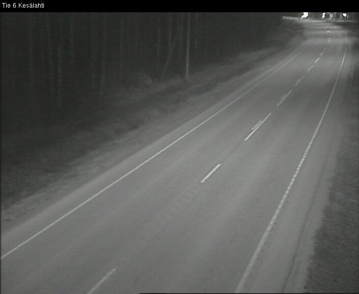 Weather Camera Image Road 6 Kitee, Kesälahti, Kitee, Pohjois-Karjala