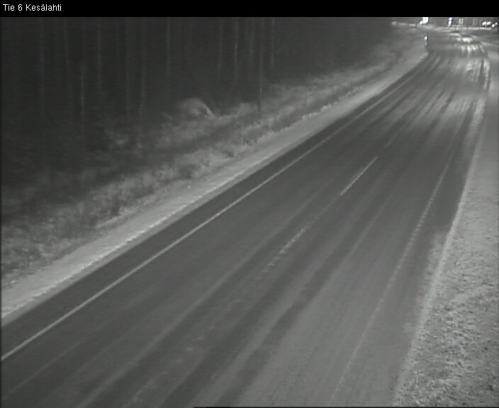 Weather Camera Image Väg 6 Kitee, Kesälax, Kitee, Pohjois-Karjala