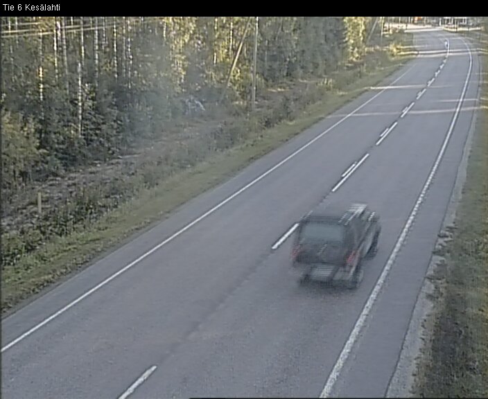 Weather Camera Image Road 6 Kitee, Kesälahti, Kitee, Pohjois-Karjala