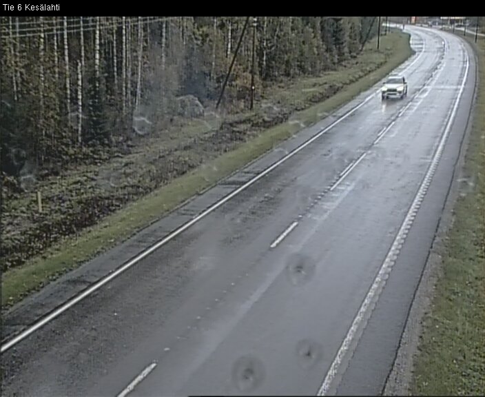 Weather Camera Image Road 6 Kitee, Kesälahti, Kitee, Pohjois-Karjala