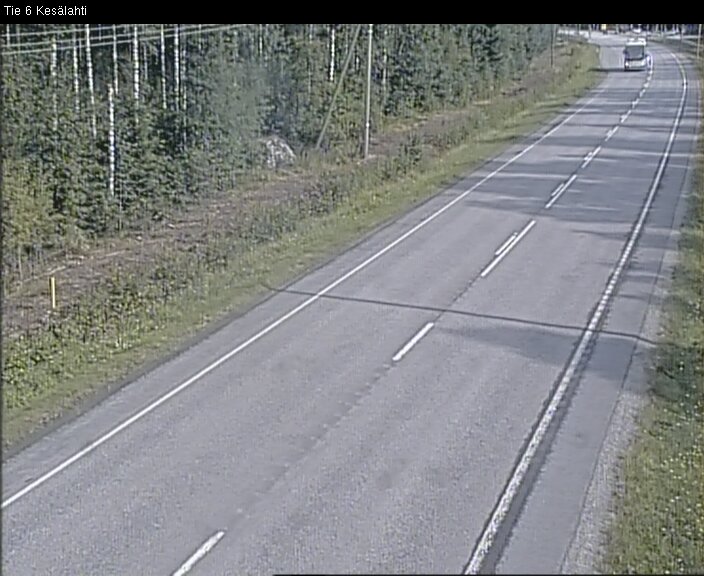 Kelikamerat Kuva Tie 6 Kitee, Kesälahti, Kitee, Pohjois-Karjala