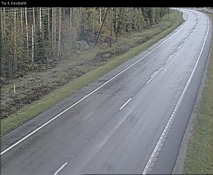 Weather Camera Image Road 6 Kitee, Kesälahti, Kitee, Pohjois-Karjala